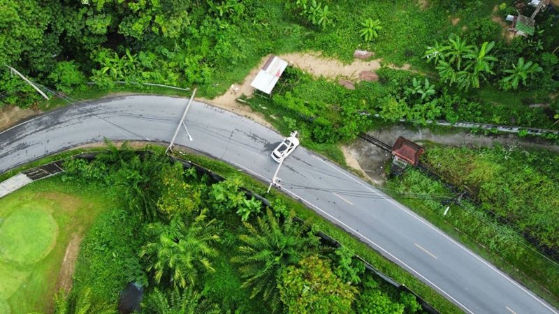 Часть района Кату оказалась обесточена в результате аварии