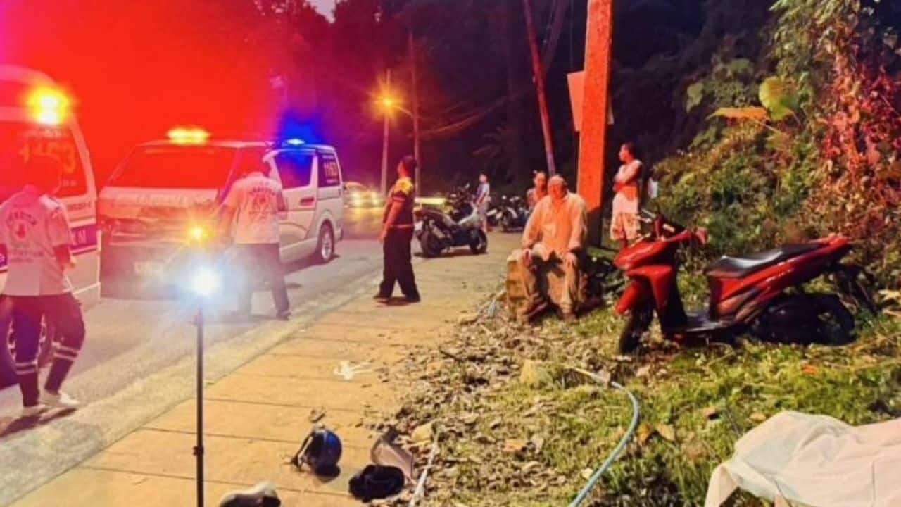 Американский турист погиб в результате аварии на мотоцикле на Пхукете после сердечного приступа