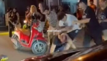 Бой возникает между шведским националом и тайцами в Паттайе