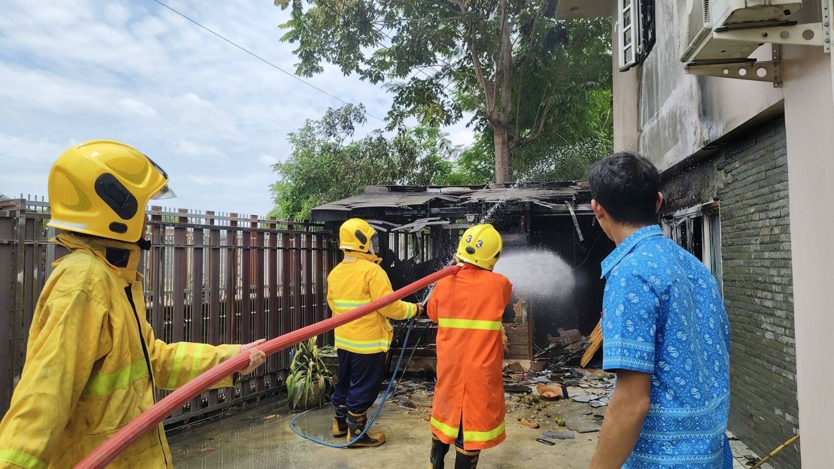 Вспышка ярости! Пожар в спальне после ожесточенной семейной ссоры в Паттайе