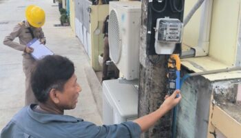 Дом в Накхонратчасиме обвиняется в краже электроэнергии на 1700 бат