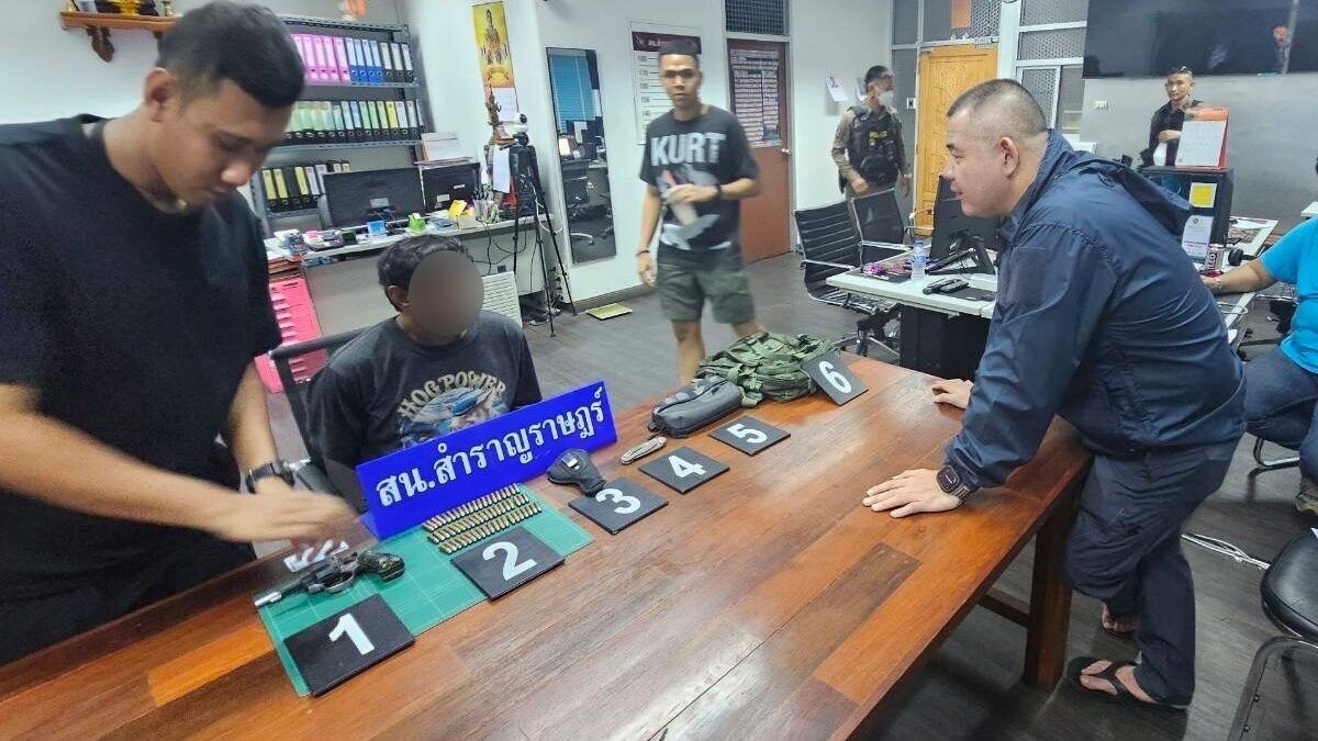 Драка за сумку в Нонтхабури привела к поножовщине и аресту