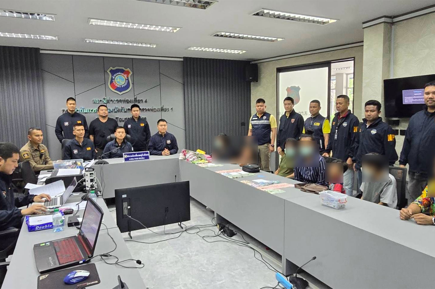 Задержаны подозреваемые в торговле людьми из Камбоджи в Паттайе