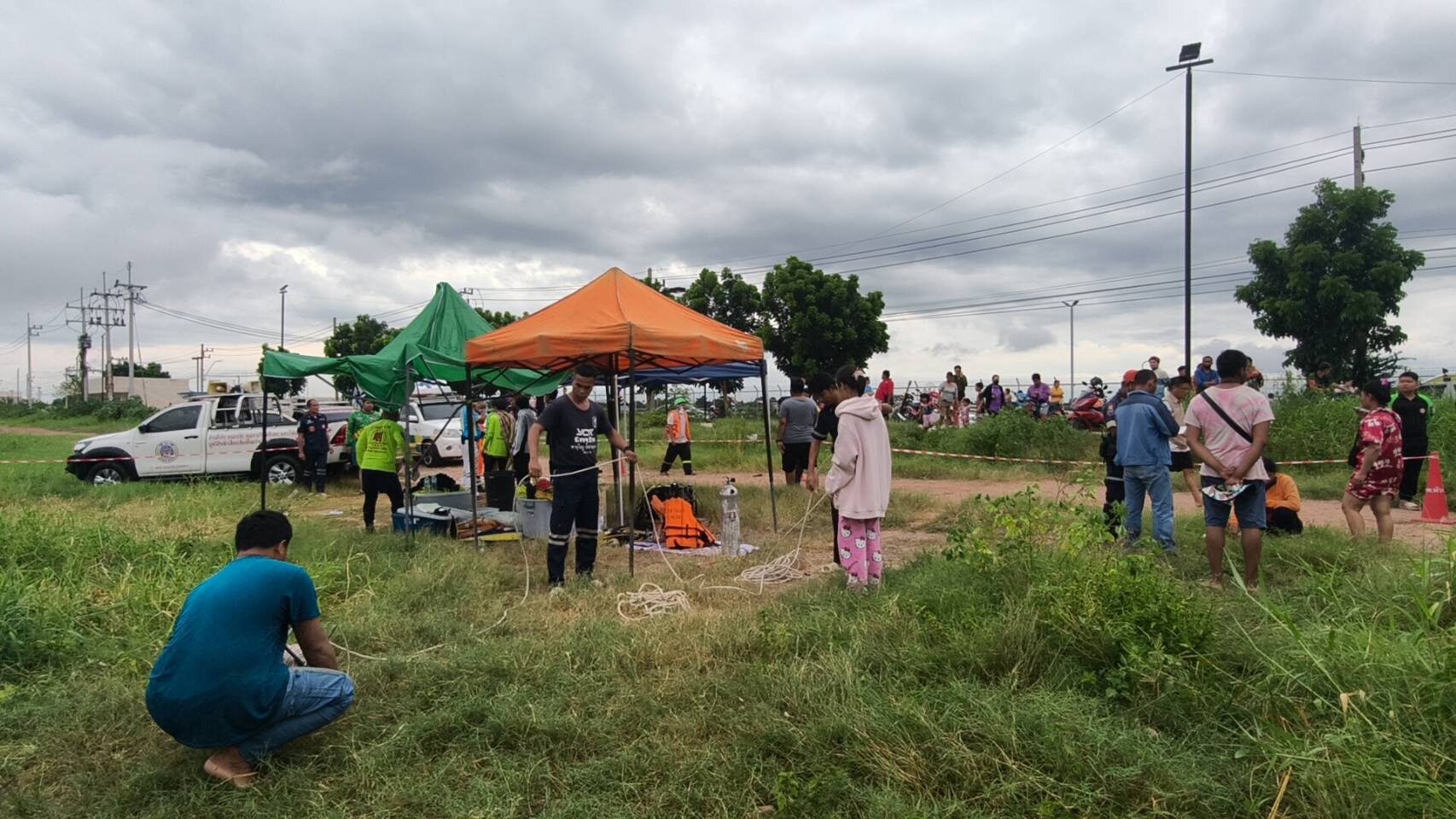 Камбоджийский мужчина погиб в трагедии на рыбалке в штормовом дренажном канале