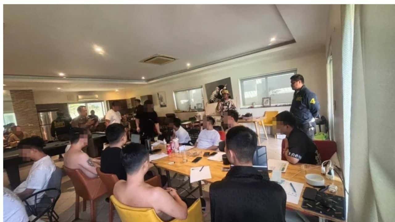 Китайская банда арестована в Паттайе за незаконную онлайн-кредиторскую деятельность