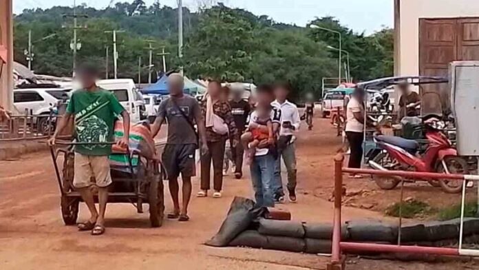 Контрольно-пропускной пункт Баан Кхао Дин остается открытым на фоне слухов о закрытии Камбоджи