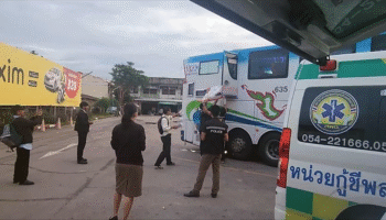 Кошмарное путешествие: пассажиры, не подозревая об этом, всю ночь путешествуют с трупом в автобусе из Кората в Лампанг