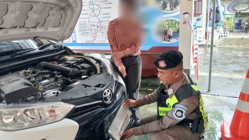 Купленная через Facebook машина-двойник изъята у покупательницы полицией Пхукета