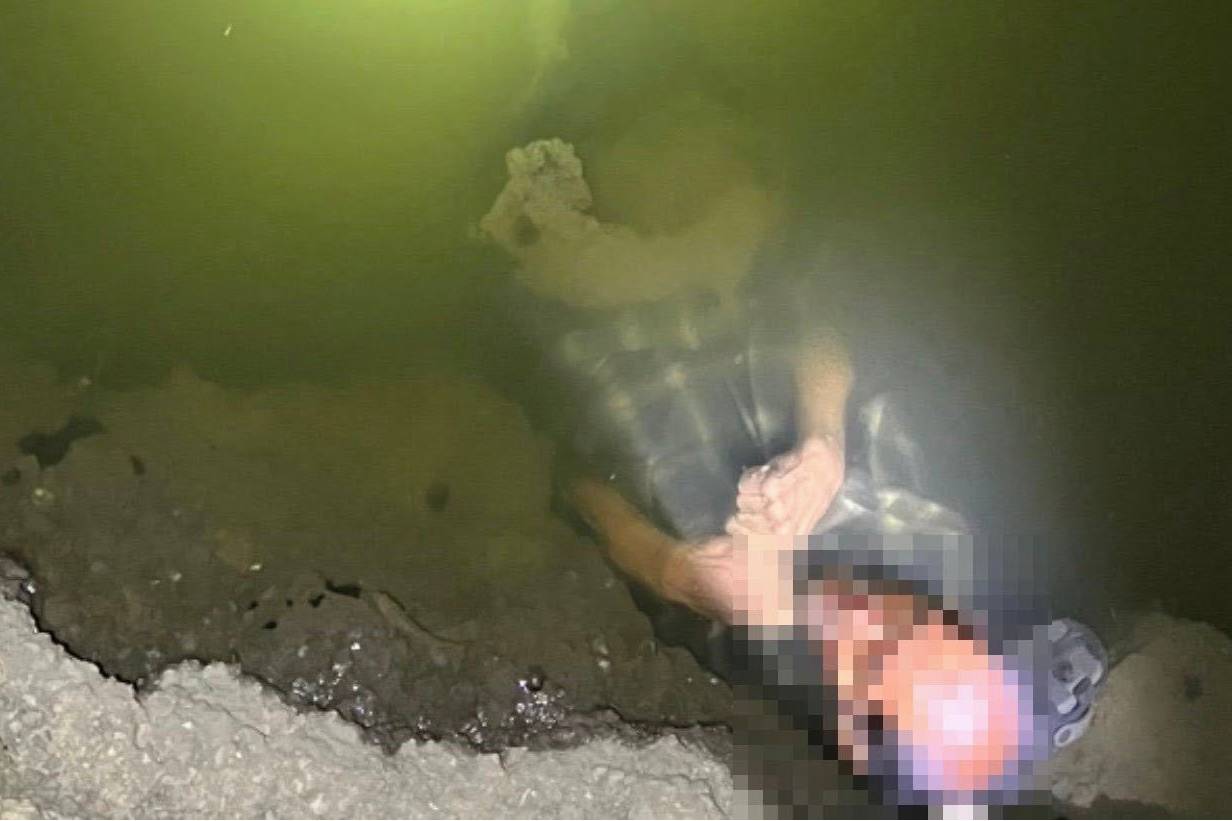 "Мертвец", плавающий в канале, быстро восстанавливается