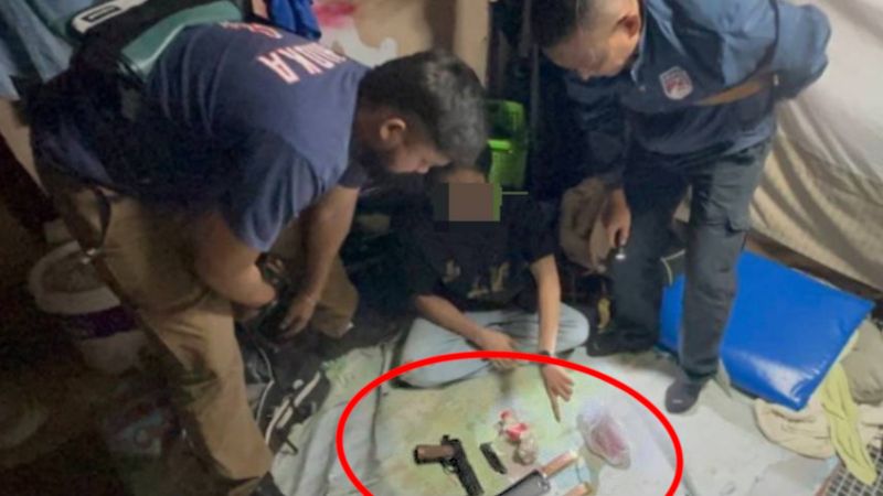 Молодой бирманец из Банг-Тао поставлен на учет после фото с пистолетом в соцсетях