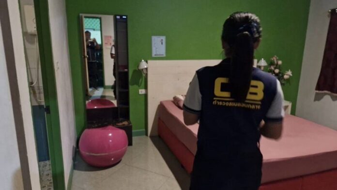 Незаконный рейд на бар в Накхоне Наяке выявил секс-торговую сеть