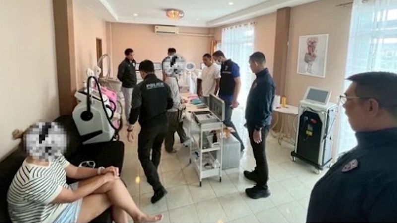 Нелегальную бьюти-клинику закрыли в Чалонге