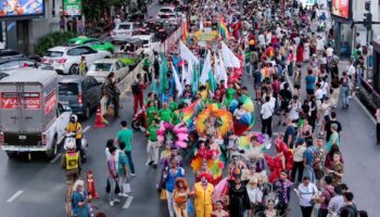Парад Bangkok Pride 2025 войдет в мировую историю благодаря рекордному количеству участников