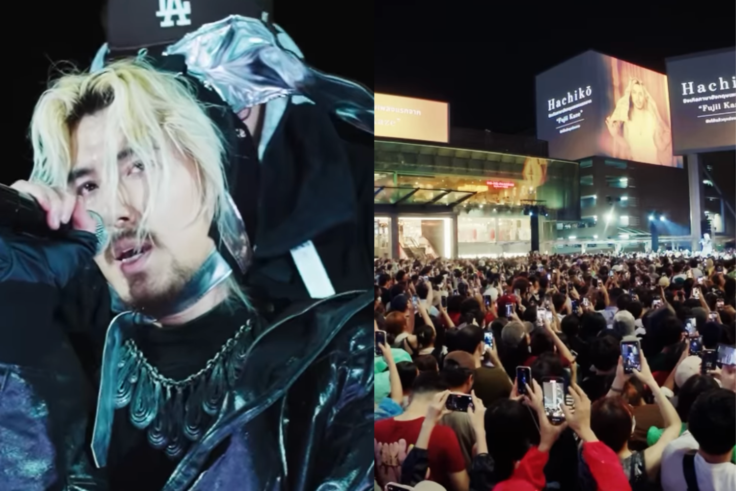 Переполнение на станции BTS после неожиданного концерта Фудзии Каже