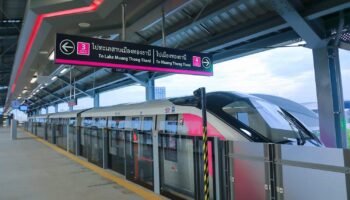 Расширение розовой линии до Муанг Тонг Тани теперь открыто