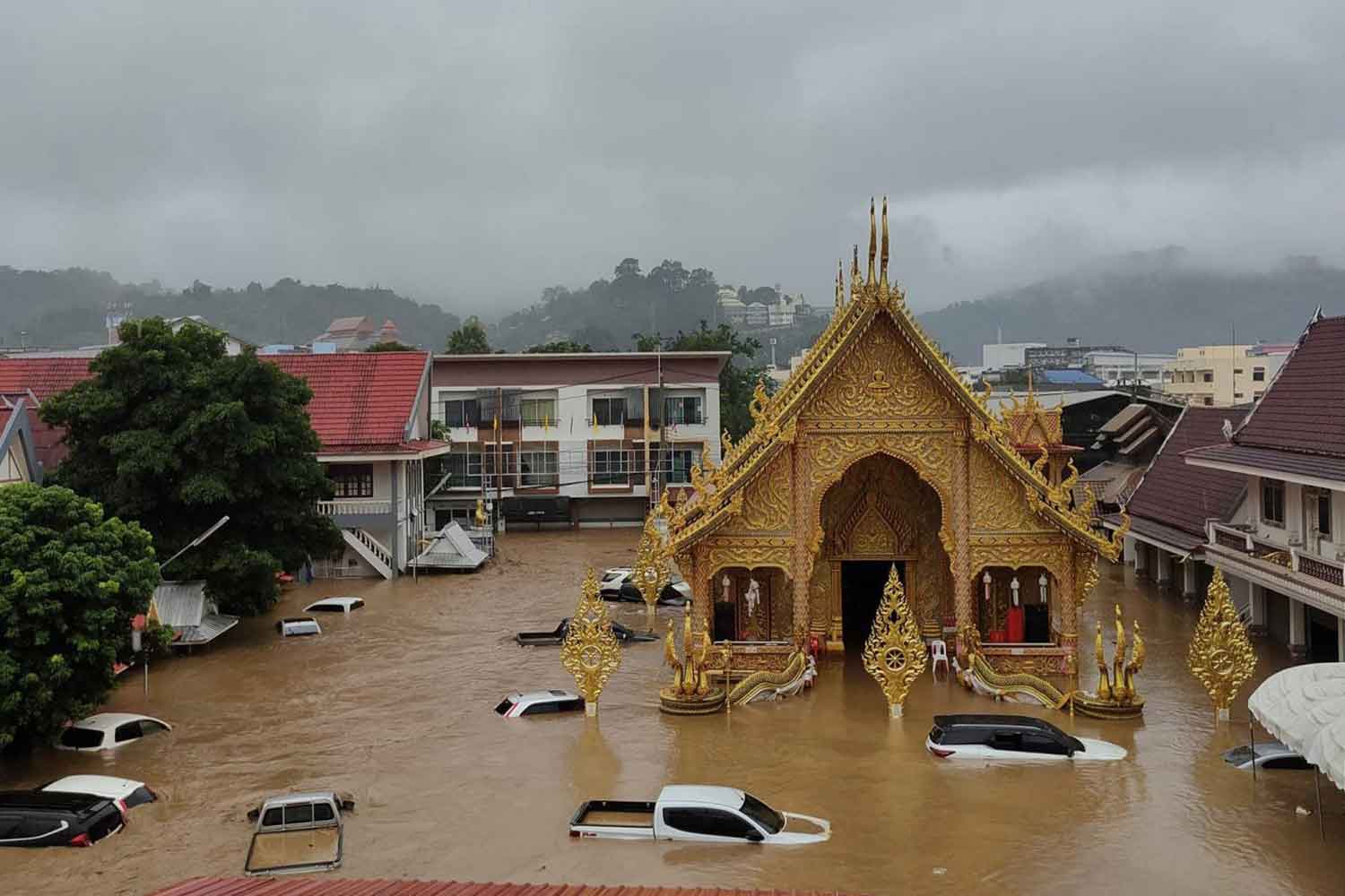 Сдерживание паводковых вод