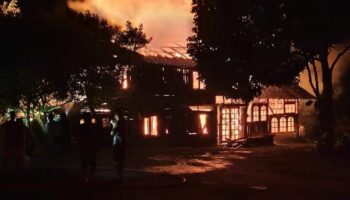 Семейный отель в Чиангмае, показанный в тайском фильме "Уничтоженный пожаром"