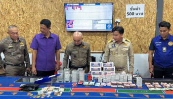 Стратегическая операция по борьбе с азартными играми: арестовано 54 подозреваемых, изъято 200 000 бат наличными