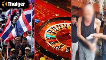 Таиланд Видео Новости | Огромная кукла из Игр в кальмара привлекает внимание в Бангкоке, магазины каннабиса обыскивают за продажу неутвержденных съедобных продуктов