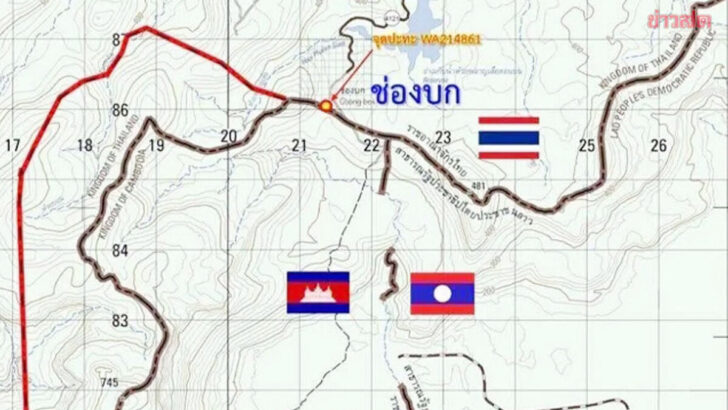 Тайланд отрицает обсуждение МКС и карты в переговорах по границе с Камбоджей