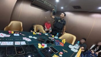 Тайская полиция провела рейд, в ходе которого были обнаружены незаконные азартные игры и программы-вымогатели в Чонбури