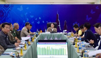 Тайский премьер-министр затрагивает вопросы пограничного контроля и влияния торговли в Сакэо