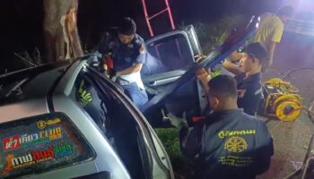 Трагическое дорожно-транспортное происшествие унесло жизни людей на шоссе 331 в Чаченгсао