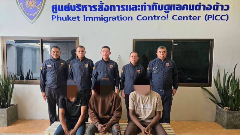 Трое нигерийцев арестованы за оверстэй на Пхукете