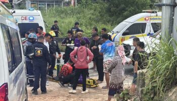 Ужас от обрушения стены: в результате несчастного случая на стройке в Паттайе пострадали рабочие