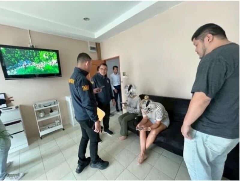 Чалонгская полиция поймала узбекскую женщину в результате рейда на клинику