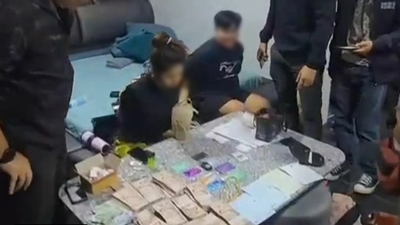 4 из 7 подозреваемых арестованы за ограбление на 3.4 миллиона бат в автомобильной стоянке Бангкока