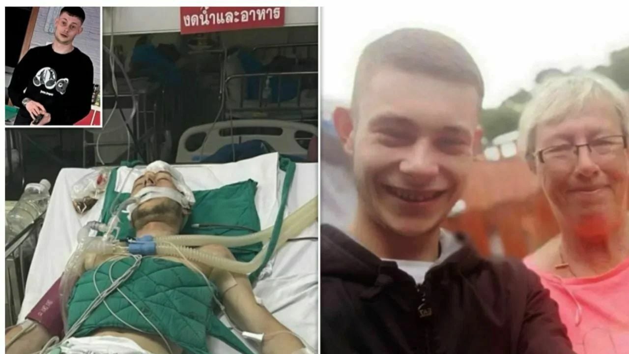 Cwm-back kid: Уэльсец возвращается домой после комы в Таиланде