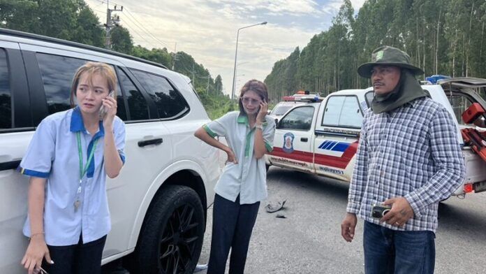 Братья-магазины погибли в аварии на мотоцикле в Чаченгсао