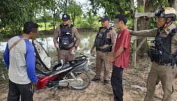 Бурирама мужчина пойман с украденным мотоциклом и наркотиками