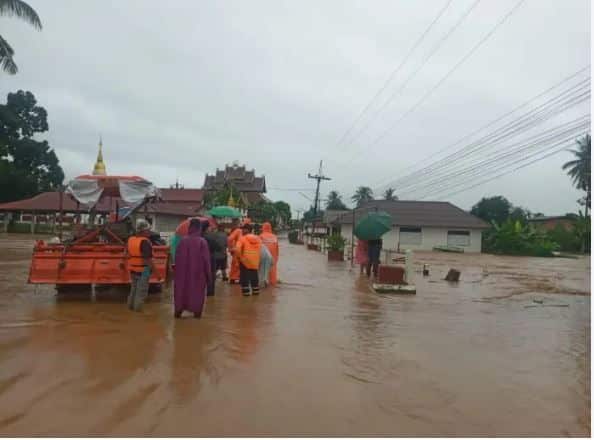 Дождевое бедствие: Наводнения в Пхаяо вызывают хаос, так как реки выходят из берегов