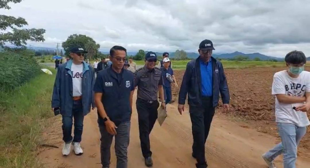 ДСИ расследует незаконный аэродром на общественной дороге в Накхон-Ратчасиме