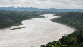 Загрязнение мышьяком в реке Меконг рядом с тайской границей