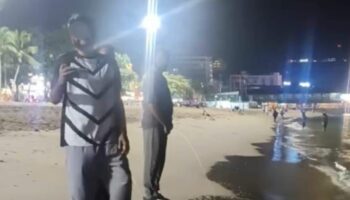 Иностранных туристов раскритиковали за мочеиспускание на пляже Паттайи