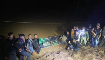 Контрабандист 5-метровых метамфетаминовых таблеток думал, что войска заняты пограничным столкновением