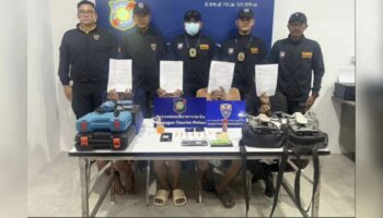 Крадены дронов на Кох Пха Нгане пойманы за нападение на дома туристов