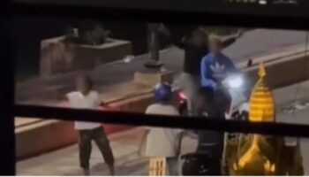 Молодежные столкновения в Бурираме вызывают страх с взрывными disturbances