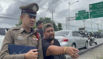 Мужчина утонул в канале Самут Пракана, несмотря на попытку спасения