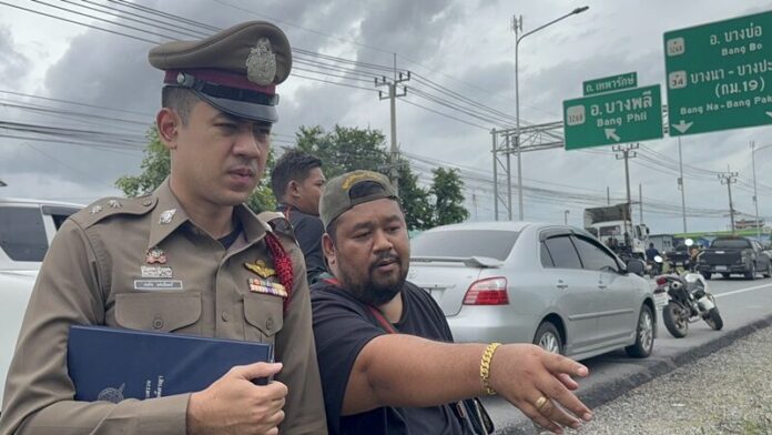 Мужчина утонул в канале Самут Пракана, несмотря на попытку спасения