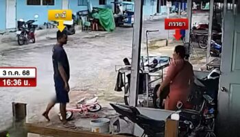 Мужчина,stabbed женой в Паттайе после бытового спора (видео)