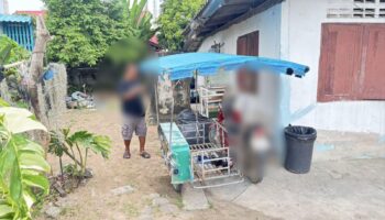 Неудача, когда пенсионер попадает в аварию в Паттайе