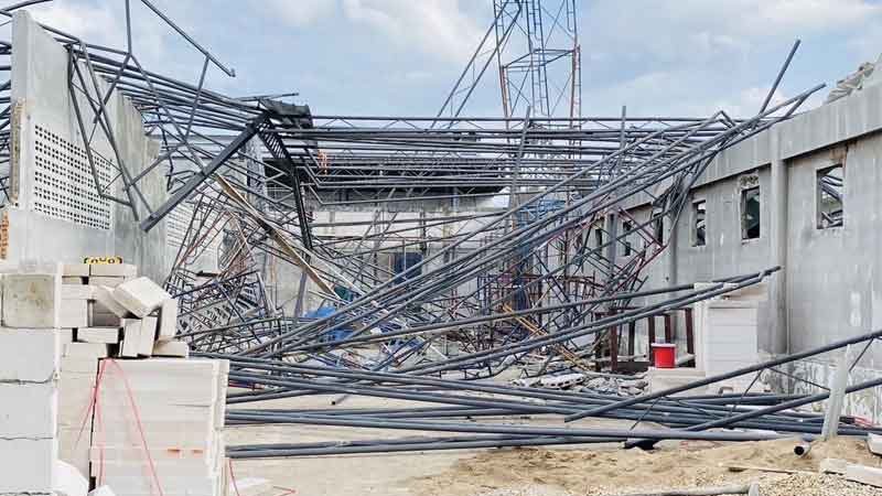 Обрушение здания в Чианг Рае затрудняет спасение людей, операция по спасению в процессе