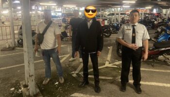 Охранник арестован за кражу 2000 бат с велосипеда студента