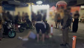 Побои с трансвеститом в Паттайе оставили иностранца с окровавленной головой