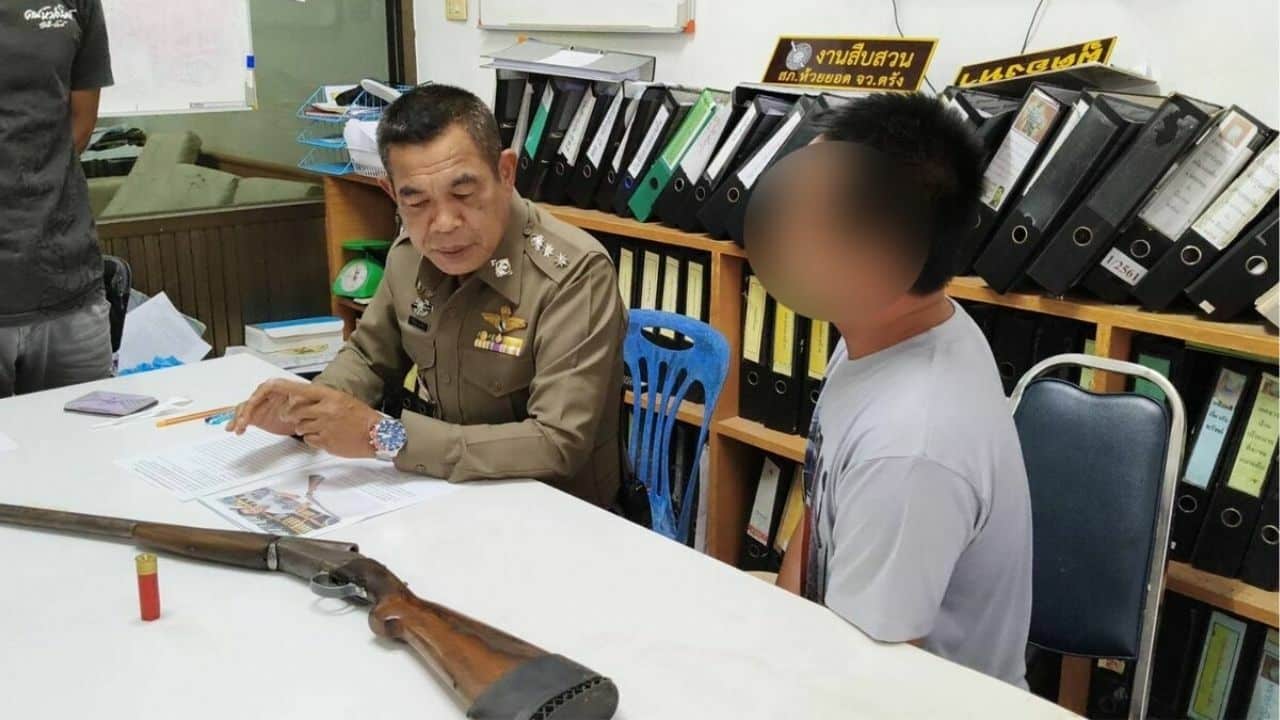 Подрядчик убивает человека с ножом в перестрелке в Транге