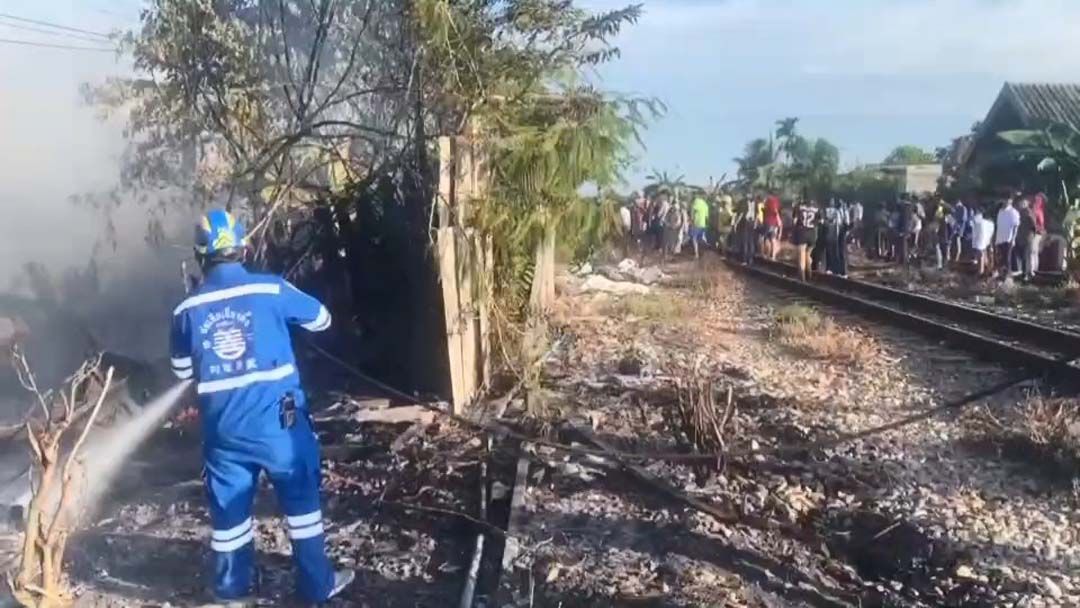 Пожар в Хатъяе уничтожил пять домов, пострадавших не reported